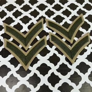 Eagle Emblems Patch-USMC, Rank, Private First Class (3-5/8")